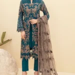 Latest Pakistani Rama Style Salwar Kameez-1