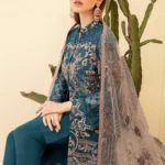 Latest Pakistani Rama Style Salwar Kameez-1