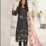 Women Black Pakistani Suit-1