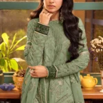 Women Dusty Pista Pakistani Suit-1