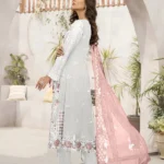 Women Pure White Pakistani Suit-1