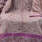 Light Lavender Georgette Pakistani Salwar Kameez With Heavy Embroidery Dupatta-1