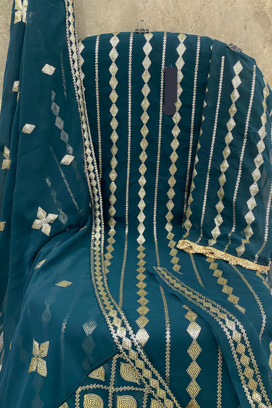 Rama Georgette Pant Salwar Suit