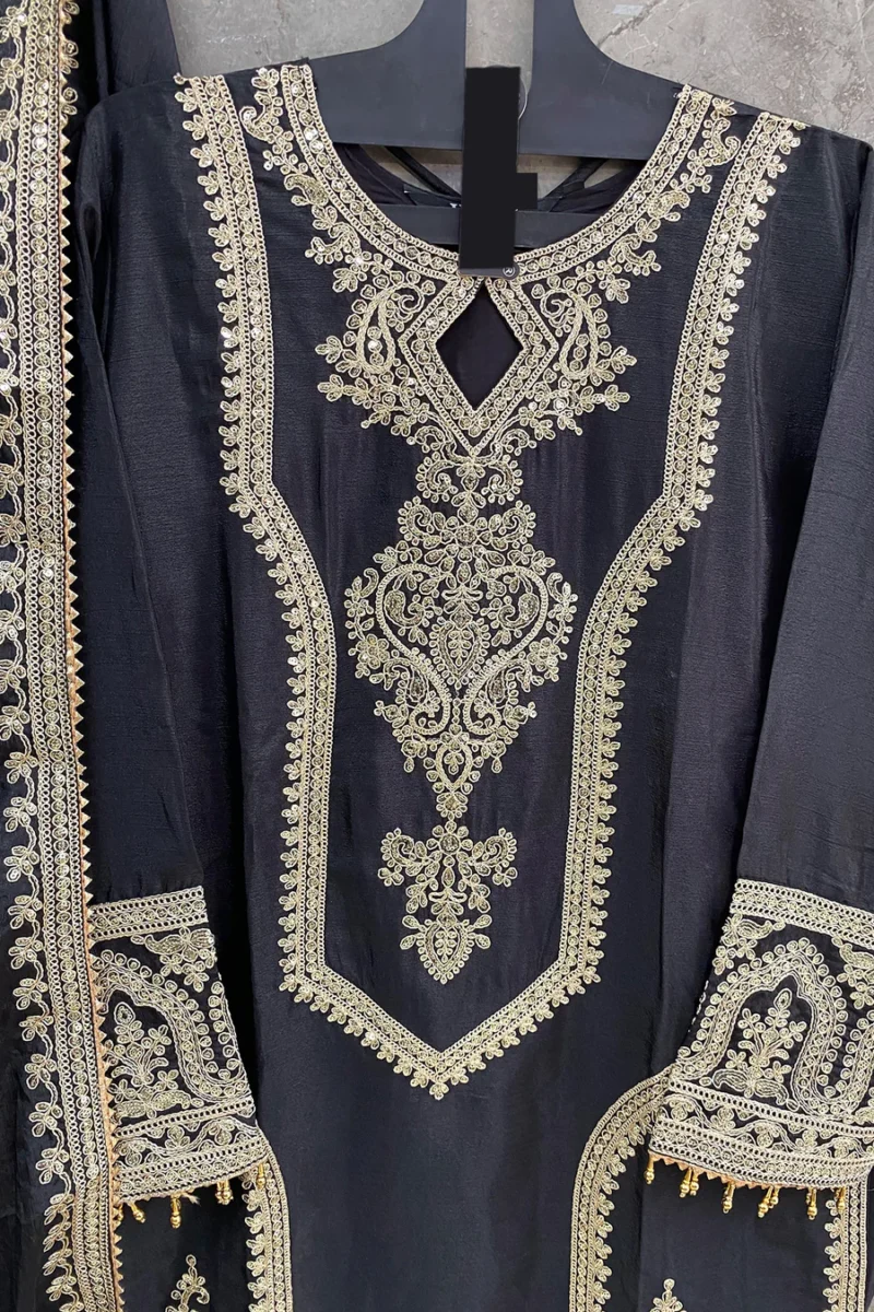 luish black dress