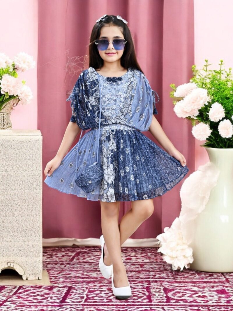 Sparkling Sapphire Blue Skirt