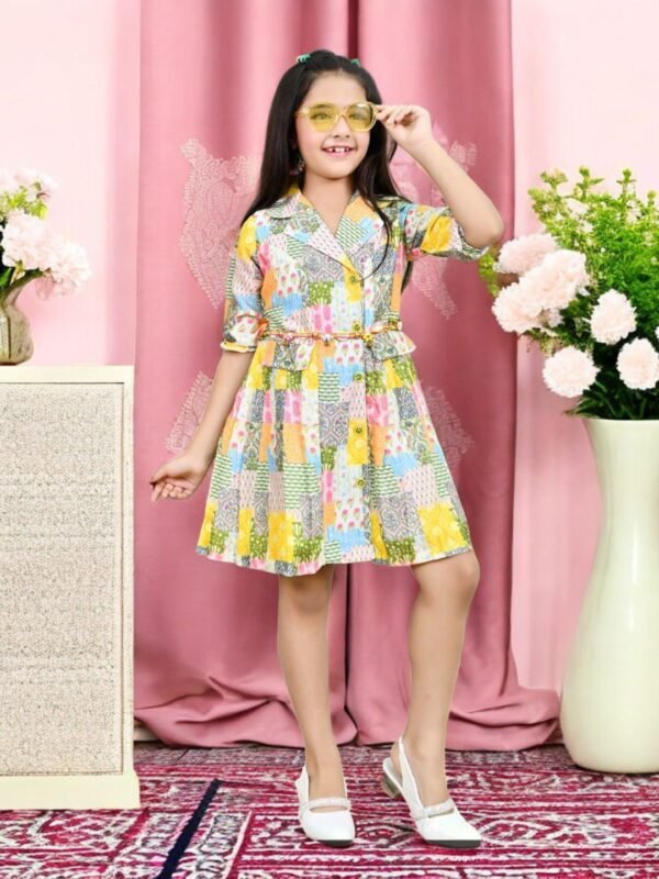 Girls Collared Frock