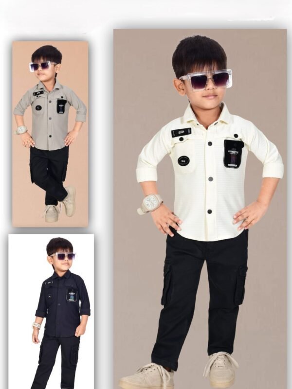 Boys Premium Partywear Shirt & Pant – Ramzan Special Edition