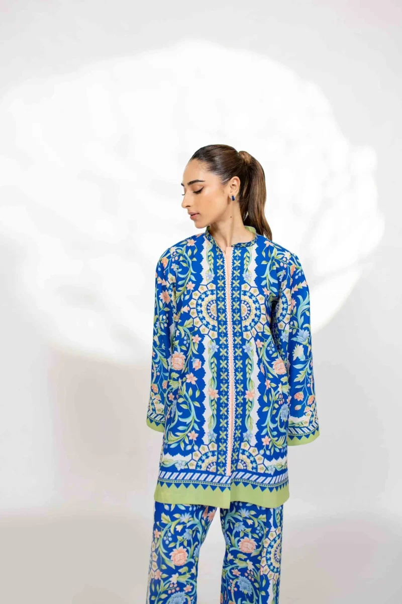 Blue Nilofer Izmia Co-ord Set - Image 4