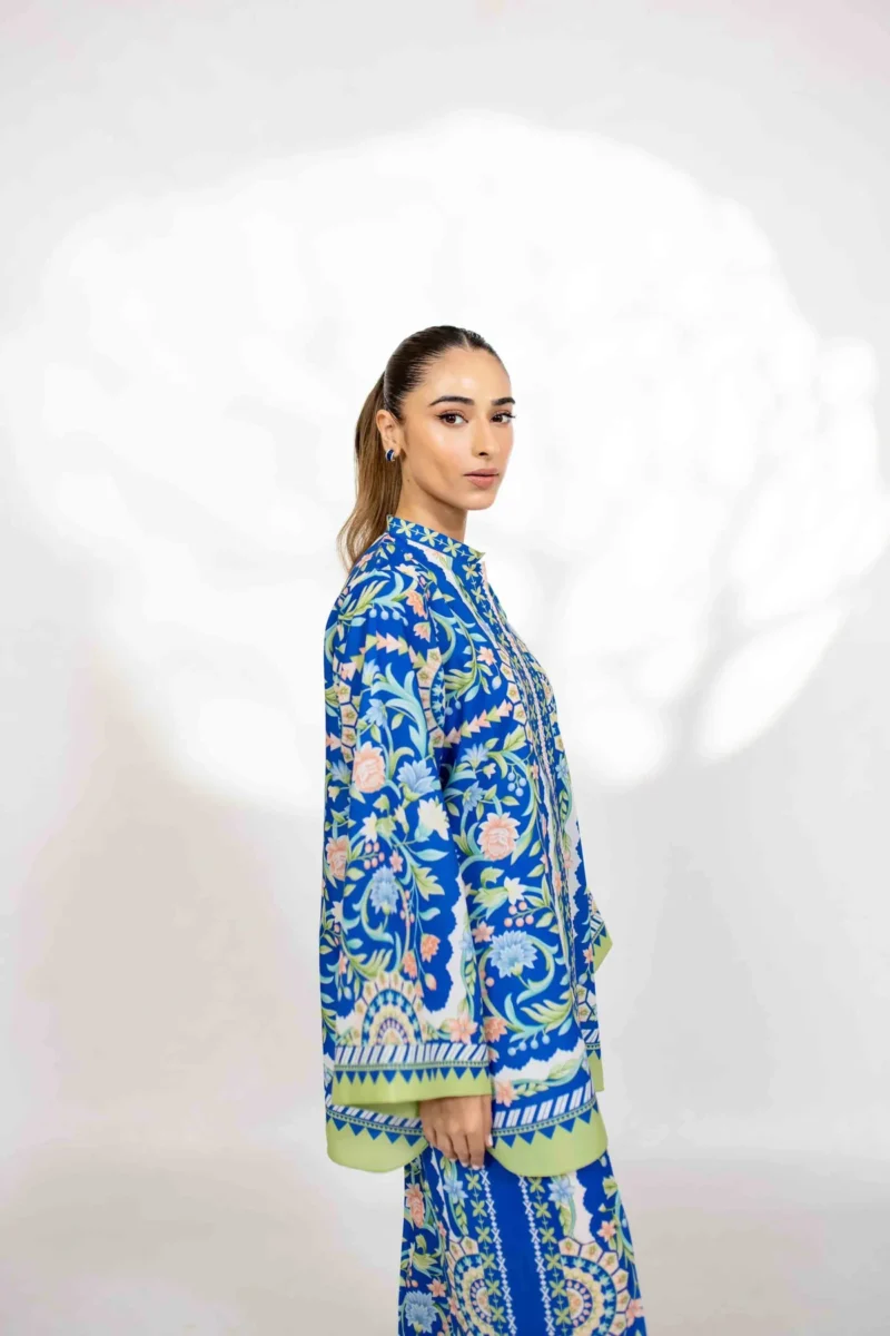 Blue Nilofer Izmia Co-ord Set - Image 5